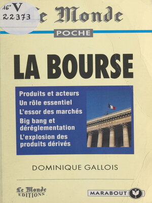 cover image of La Bourse